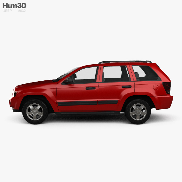Jeep Grand Cherokee Wk Laredo 2005 3d Model Hum3d