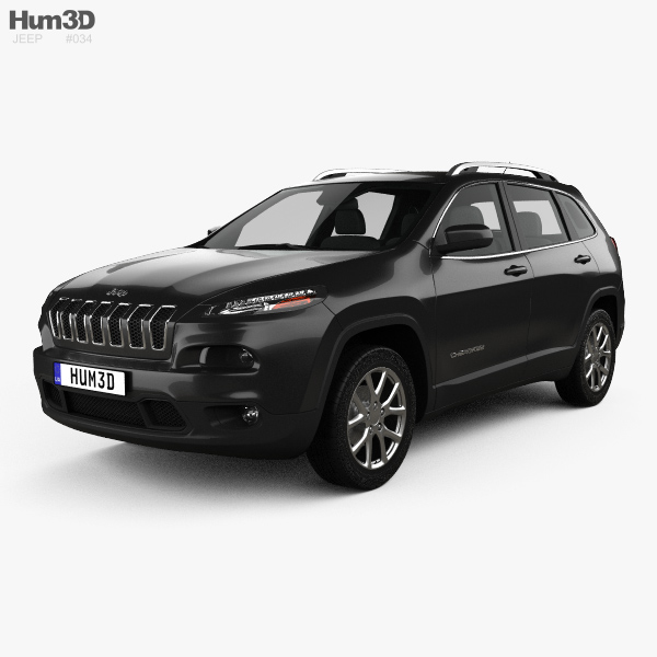 Jeep Cherokee Kl Latitude 2013 3d Model Vehicles On Hum3d