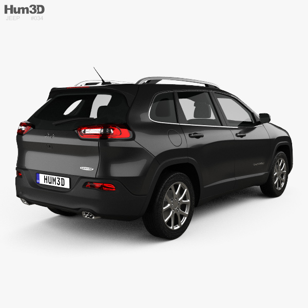 Jeep Cherokee Kl Latitude 2013 3d Model Hum3d