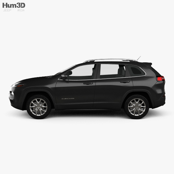 Jeep Cherokee Kl Latitude 2013 3d Model Hum3d