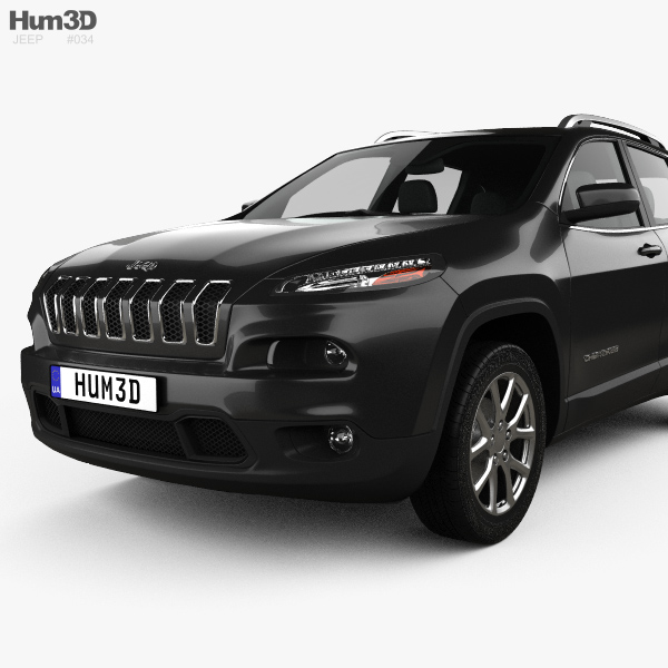 Jeep Cherokee Kl Latitude 2013 3d Model Hum3d