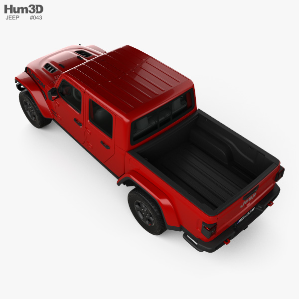 jeep gladiator scale model