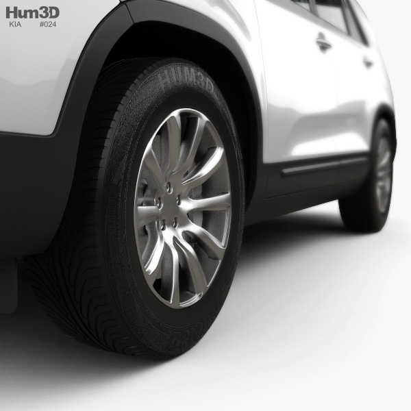 Kia Sorento With Hq Interior 2011 3d Model Vehicles On Hum3d