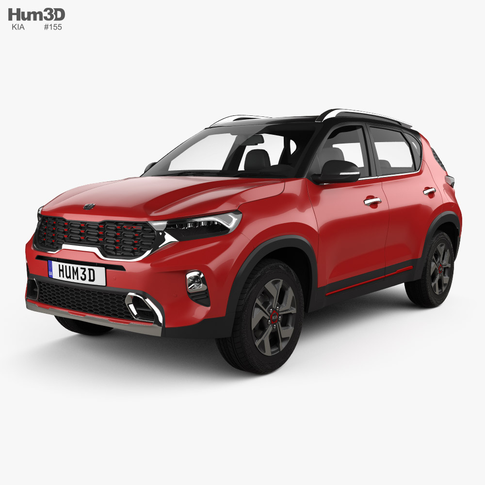 kia sonet scale model