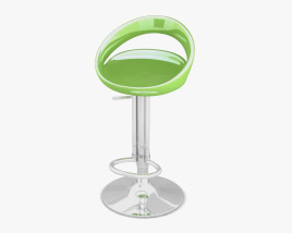 Zuo Tickle Bar stool 3D model