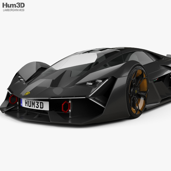 Lamborghini Terzo Millennio 2017 3d Model Vehicles On Hum3d