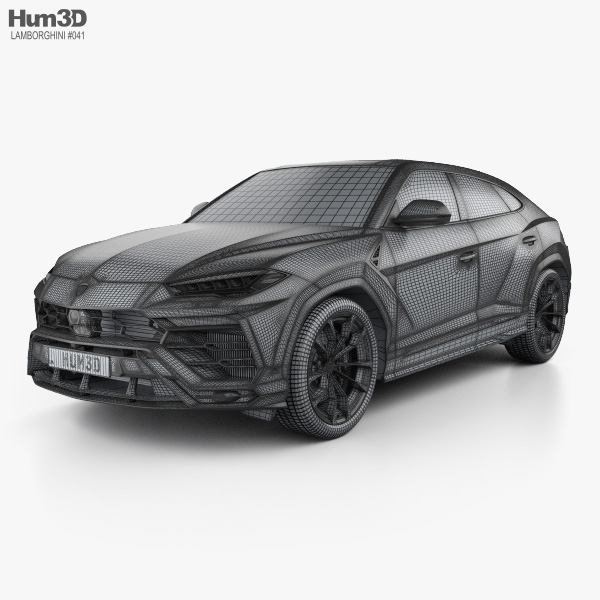 Lamborghini Urus 2019 3d Model Vehicles On Hum3d
