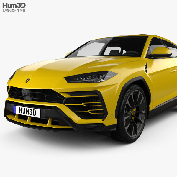 Lamborghini Urus 2019 3d Model Vehicles On Hum3d