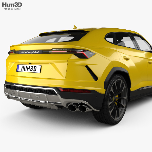 Lamborghini Urus 2019 3d Model Vehicles On Hum3d
