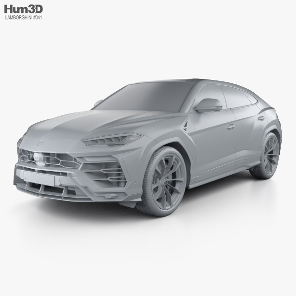 Lamborghini Urus 2019 3d Model Vehicles On Hum3d