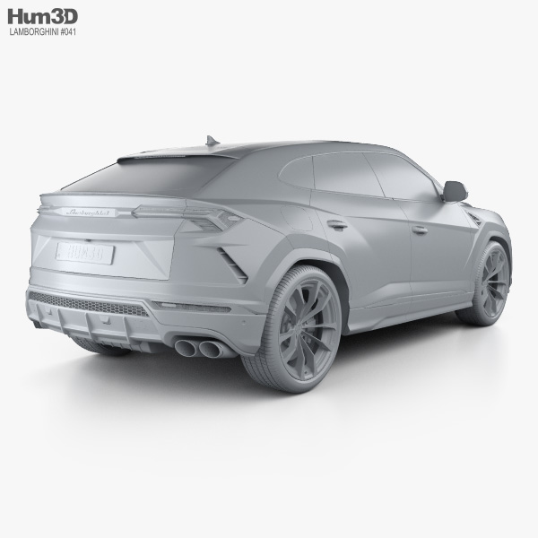 Lamborghini Urus 2019 3d Model Vehicles On Hum3d