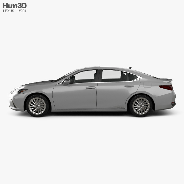 Lexus Es 300h 2019 3d Model Vehicles On Hum3d