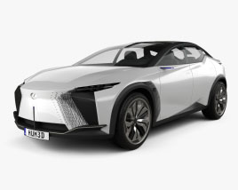 Lexus LF-Z Electrified 2024 3D model