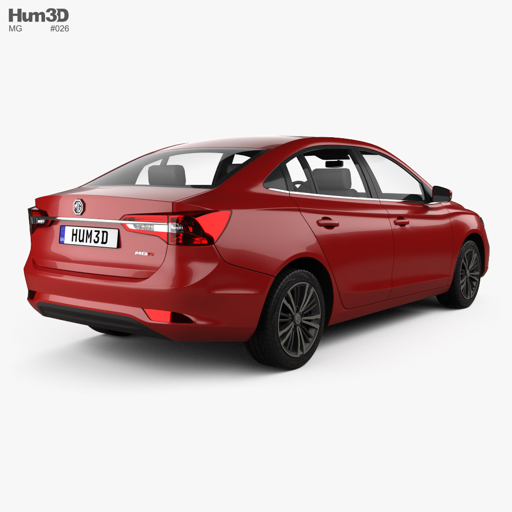 Mg 5 2020 3d Model - Vehicles On Hum3d