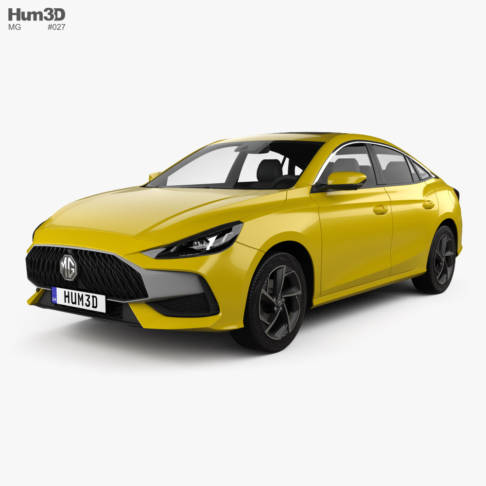 MG 5 2021 3D model - Vehicles on Hum3D