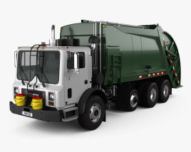 Mack TerraPro Garbage Truck 2007 3D model