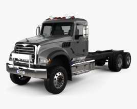 Mack Granite MHD Chassis Truck 2016 3D model