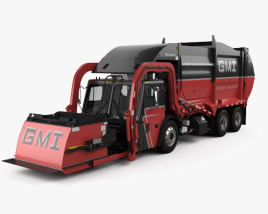 Mack TerraPro Mcneilus Garbage Truck 2016 3D model