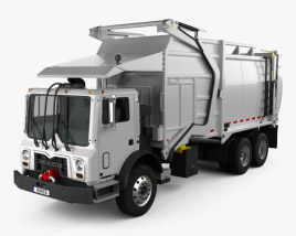 Mack TerraPro MRU613 Garbage Hercules Truck 2017 3D model