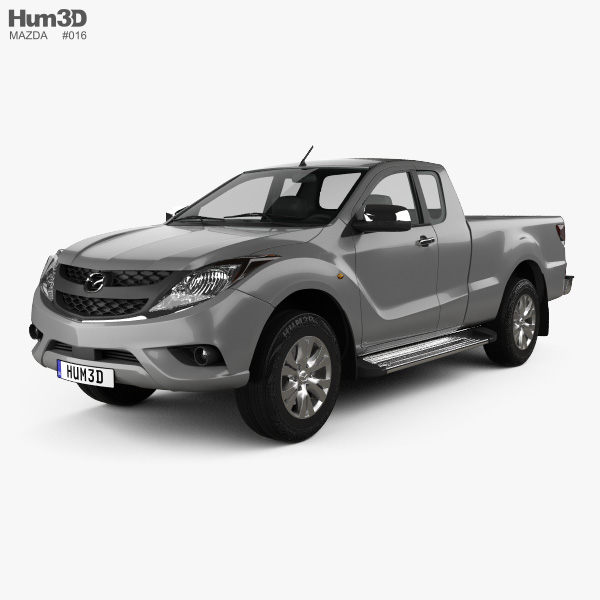 Mazda Bt 50 Crew Cab 2012 3d Model Vehicles On Hum3d