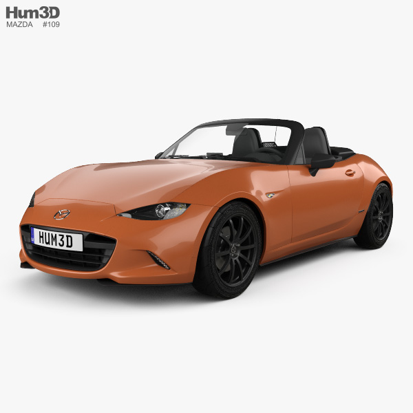 Mazda Mx 5 30th Anniversary Convertible 2019 3d Model
