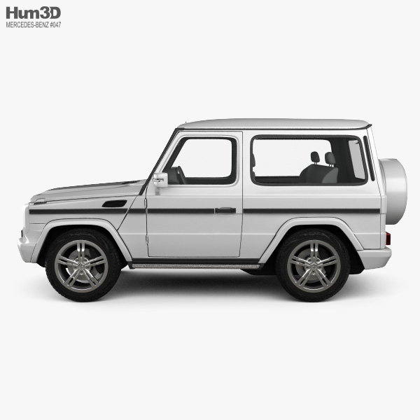 Mercedes Benz G Class 3 Door 2011 3d Model