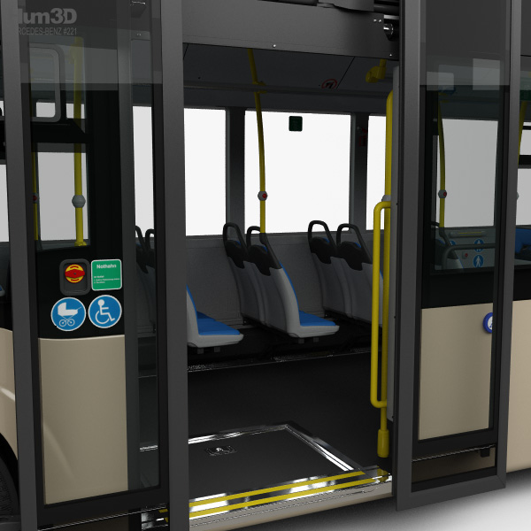Mercedes-Benz Citaro (O530) Bus with HQ interior 2011 3D ...