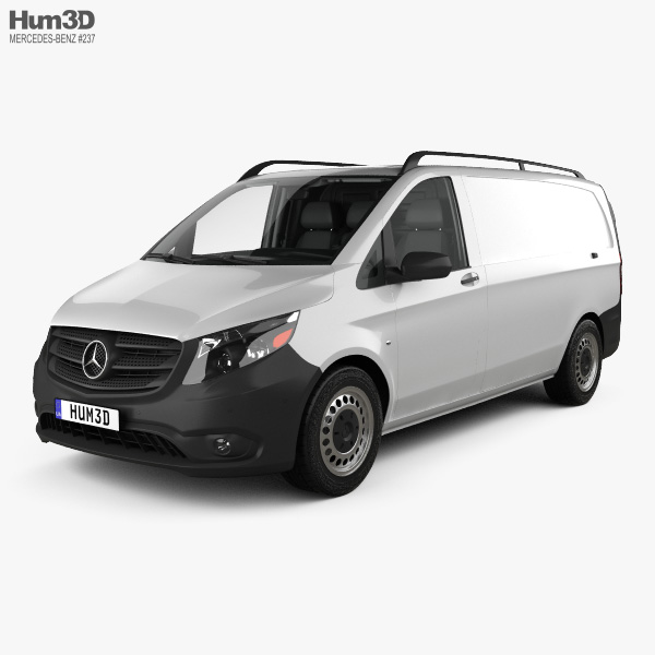 Mercedes Benz Metris Panel Van With Hq Interior 2014 3d