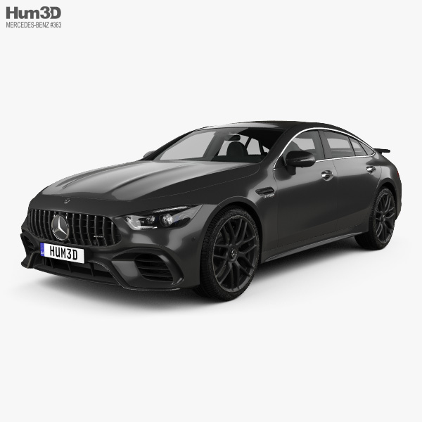 Mercedes Benz Amg Gt63 S 4 Door Coupe 2019 3d Model Vehicles On