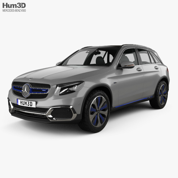 Mercedes Benz Glc Class F Cell 2019 3d Model Vehicles On