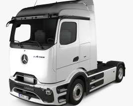 Mercedes-Benz Actros e 600 Tractor Truck 2-axle 2024 3D model