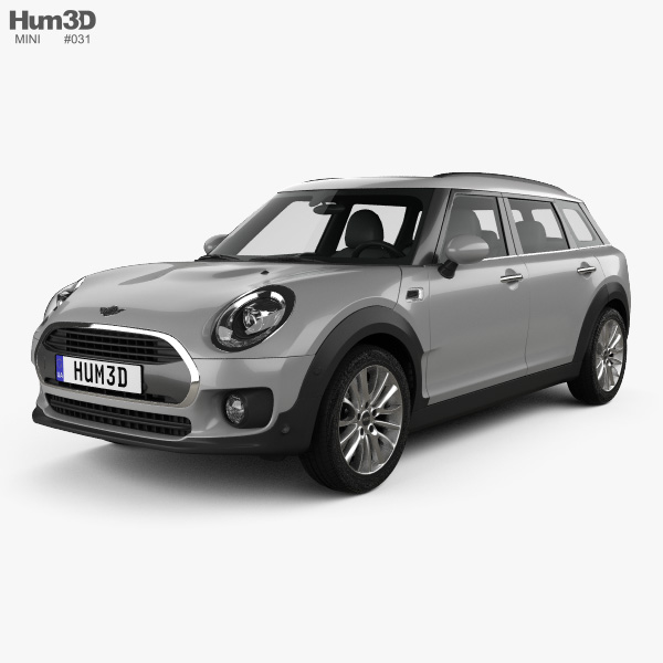 Mini Cooper Clubman D 2016 3d Model Vehicles On Hum3d