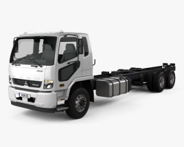 Mitsubishi Fuso Fighter (2427) Chassis Truck 2020 3D model