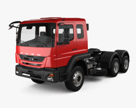 Mitsubishi Fuso FZ Tractor Truck 2024 3D model