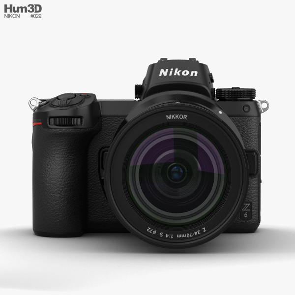 Nikon Z6 3D model Electronics on Hum3D