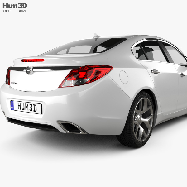 Opel Insignia Opc Sedan 2012 3d Model Vehicles On Hum3d