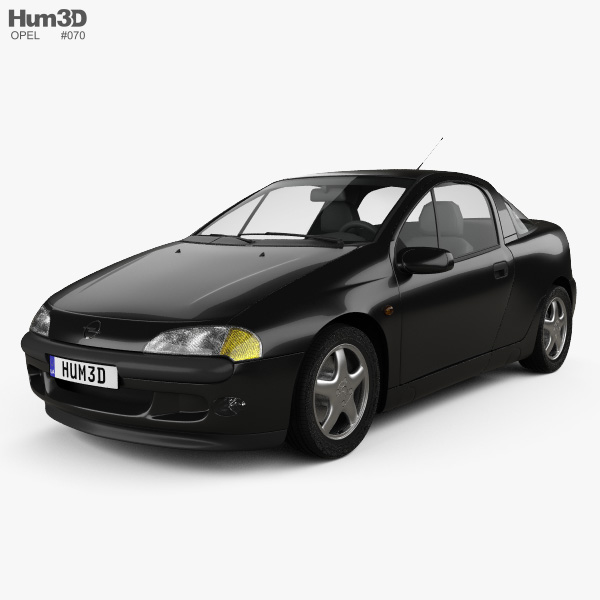 Opel Tigra 1994 3d Model Vehicles On Hum3d