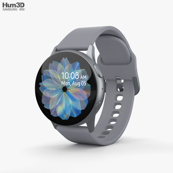 active 2 40mm silver