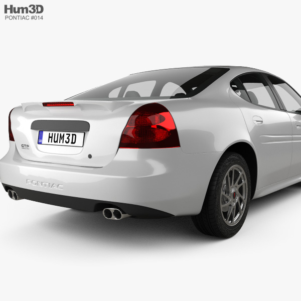 Pontiac Grand Prix Gtp 2004 3d Model Vehicles On Hum3d