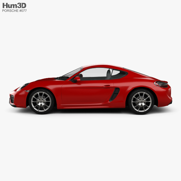 Porsche Cayman Gts 2014 3d Model Vehicles On Hum3d