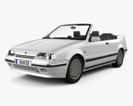 Renault 19 convertible 1988 3D model