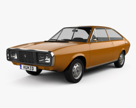 Renault 15 1971 3D model