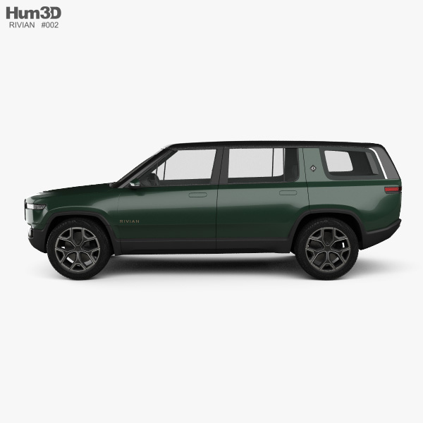 Rivian R1S 2019 3D model Vehicles on Hum3D