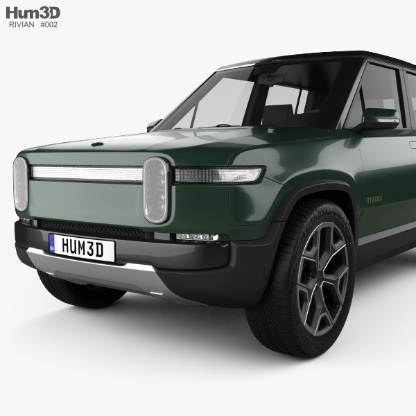 Rivian R1S 2019 3D model Vehicles on Hum3D