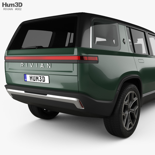 Rivian R1S 2019 3D model Vehicles on Hum3D