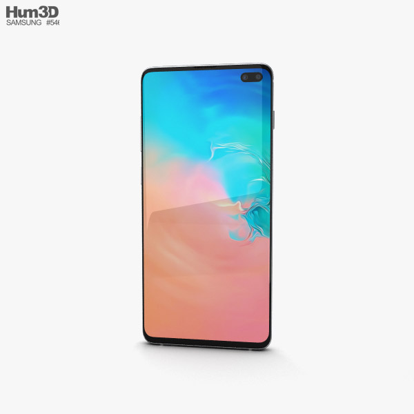 Samsung Galaxy S10 Plus Ceramic White 3d Model Electronics On Hum3d Yüksek hızı sayesinde en ağır uygulamalarda bile eşsiz bir performans sergileyen cihaz; samsung galaxy s10 plus ceramic white 3d model