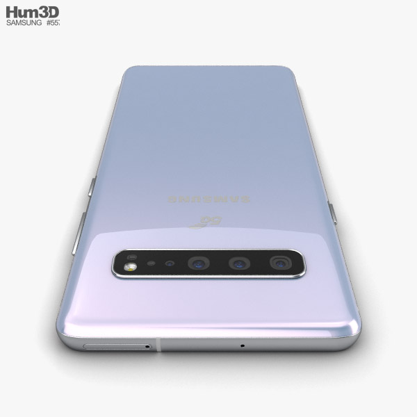 Samsung Galaxy S10 5g Prism White 3d Model Electronics On Hum3d