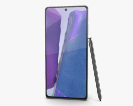 Samsung Galaxy Note20 Mystic Gray 3D model