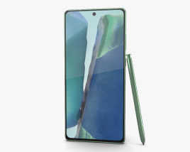 Samsung Galaxy Note20 Mystic Green Modelo 3D