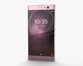 Sony Xperia XA2 Pink 3D model